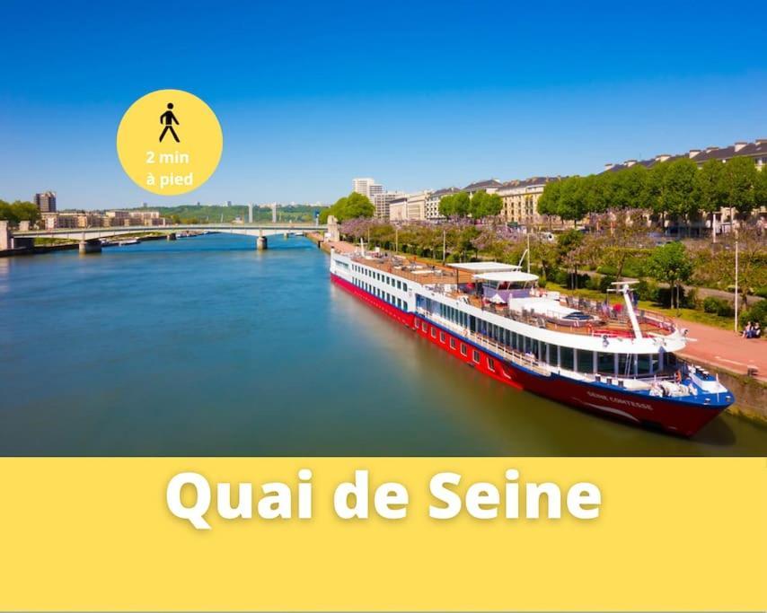 Amboise//Cosy-Centreville Rouen//Netfilx-Wifi//6Pers المظهر الخارجي الصورة